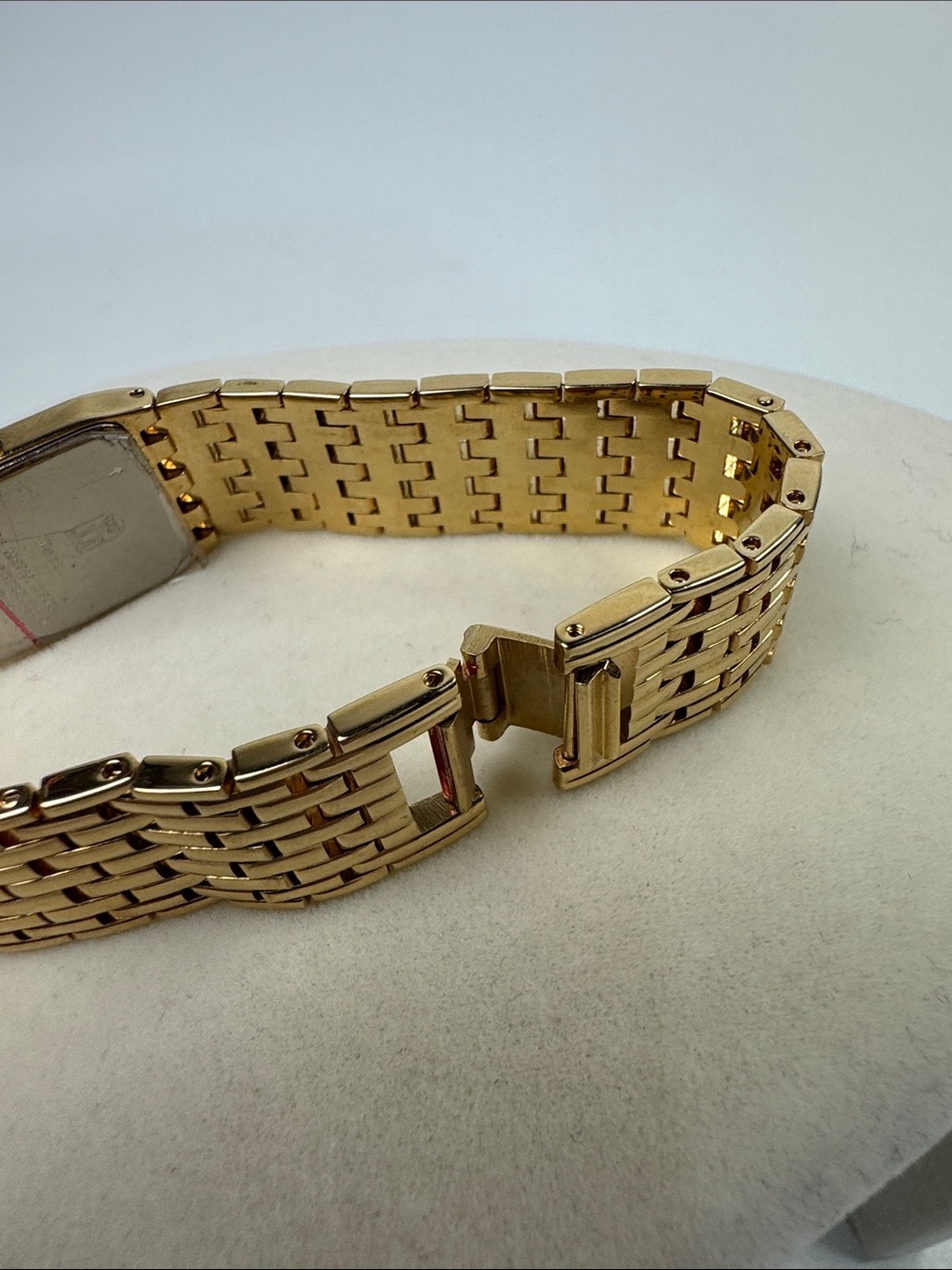 Jules Jurgensen Gold-Tone Women's Bracelet Watch with White Dial clasp New - Picture 4 of 11